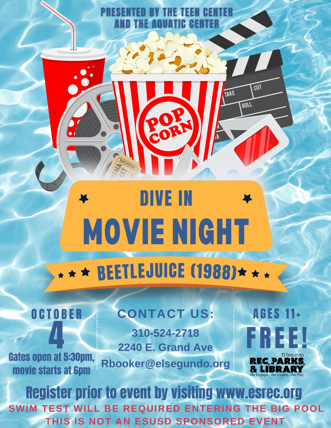 TAC Dive-In Movie - Beetlejuice