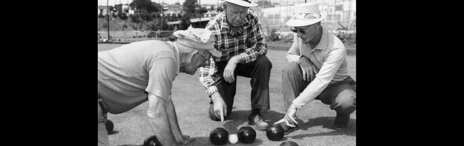 Lawn Bowling in El Segundo 1950