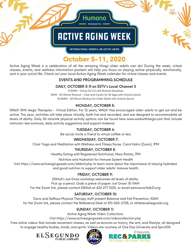 FINAL Active Aging Week Flyer 8 5 x 11